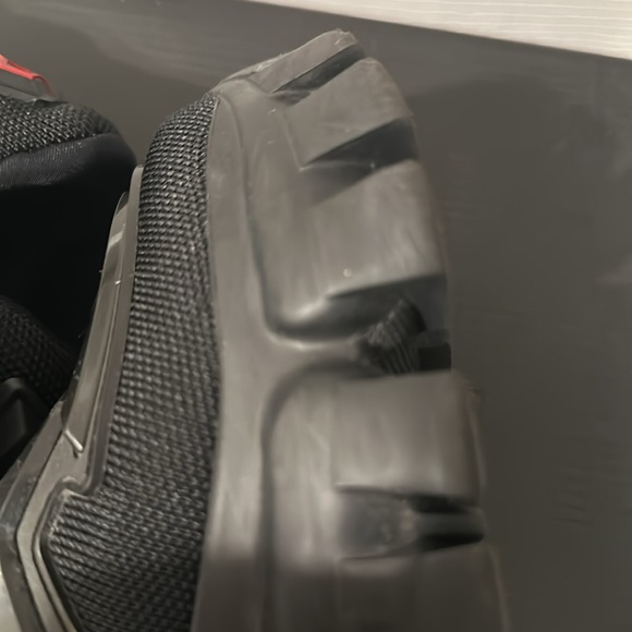 Prada Calzature Donna Nero maglia tech rubber wedge sneakers, Sz 35.5 - Picture 12 of 16